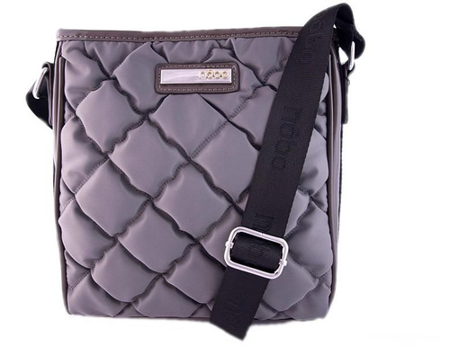 Quilted Grey Handbag Letterbox Nobo
