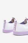 Women's Sneakers Classic White-purple Ville