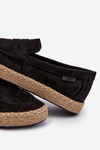 Eco Suede Men's Espadrilles Big Star NN174046 Black