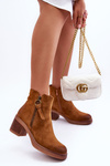 Women's Classic Suede Boots Brown Limoso