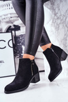 Women’s Boots On High Heel Black Blanche