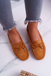 Women's Suede Comfort Moccasins Camel Buggy