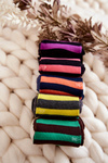 Classic Women's Striped Socks 5-Pack Multicolor