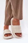 Damskie Klapki Piankowe Beżowe LEE MAYA SLIDER WOMEN LOW 50251016