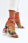 Fashionable High Heel Sandals Multicolour Josette