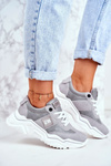 Buty Sportowe Sneakersy Big Star Szare GG274211