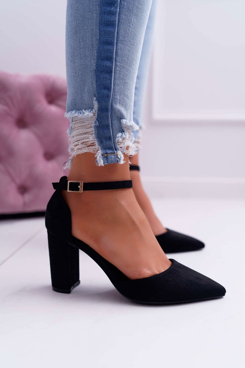 Women's Stiletto pumps Black Grette