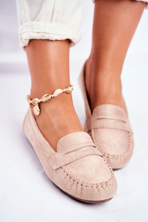 Women’s Loafers Material Beige Panay