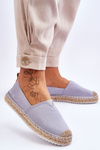 Espadryle Pleciona Podeszwa Big Star Jasnoniebieskie HH274497