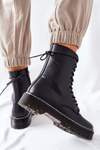 Women's Biker Boots Black Corydon