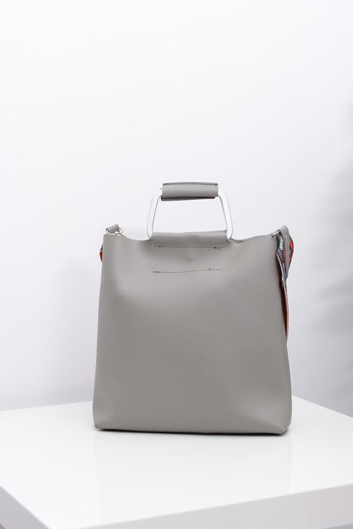Women's Grey Nobo Sack Bag with Mini Handbag
