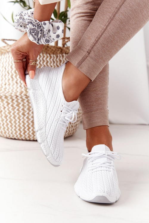 Women's Sport Shoes Sneakers White Training