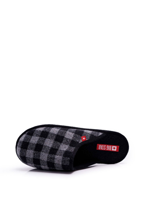 Men's Slippers Home Big Star Grey EE176002