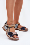 Ladies Leather Sports Sandals Artiker 54C1294 Multicolor