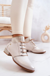 Women’s Boots Maciejka Leather Light beige 04744-22