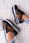 Sporty Women's Shoes Leopard Thick Sole OHH!