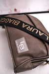 Messenger Bag Trunk Purse LAURA BIAGGI Beige