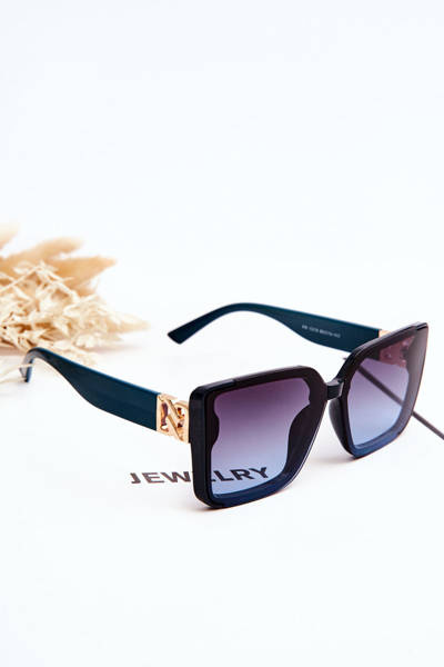 Trendy Prius V219 Sunglasses Black and Green