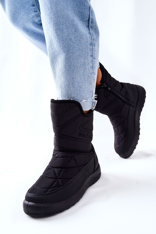 High Warm-up Snowboots Black Winessa