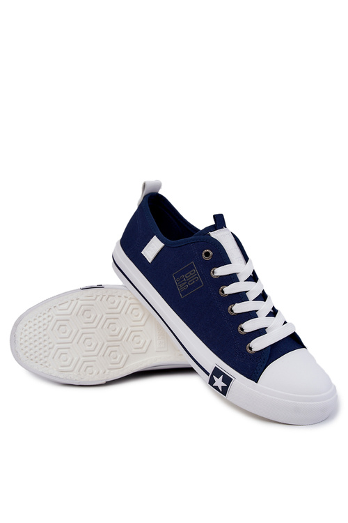 Men's Low Sneakers Big Star JJ174138 Navy blue