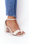 High Heel Sandals Beige Born This Way