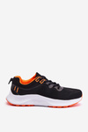 Classic Women's Sport Lace-Up Shoes Black and Orange Darla