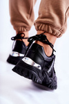 Women's Sneakers Sport Shoes Black Sheron