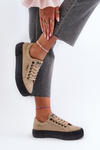 Women's sneakers Lee Cooper LCW-24-31-2721 Beige