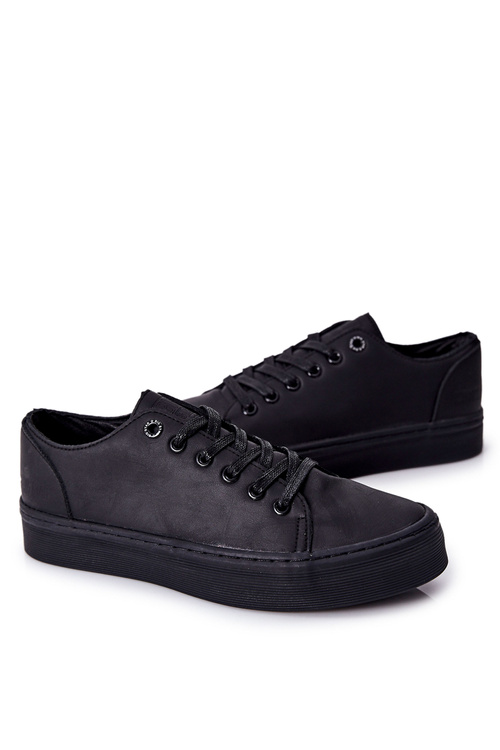 Men's Sneakers On A Platform BIG STAR II174047 Black