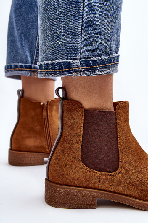 Sztyblety Botki Damskie Camel Sawarra 5631