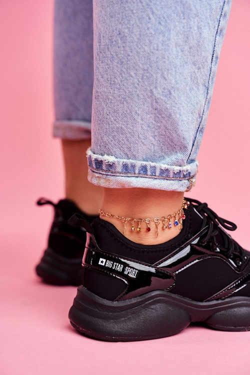 Women's Sport Shoes Memory Foam Big Star FF274932 Black