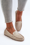 Women's Gold Loafers Ranica