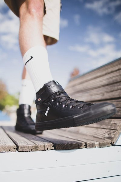 Men's High Sneakers Big Star Black Y174020