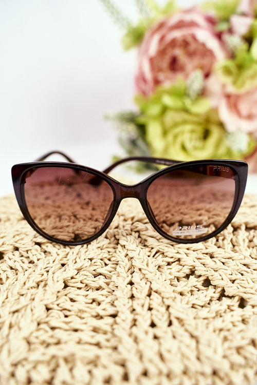 Women's Sunglasses Prius PR-V69 Brown Brown Gradient