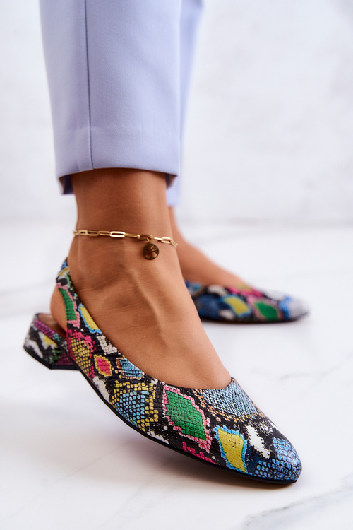 Ballerinas On High Heels Maciejka 04482-39 Multicolor