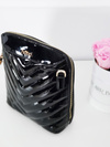 Women's Lacquered Letter Bag NOBO NBAG-FD2080-C020 Black
