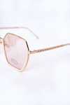 Geometric Sunglasses Beige