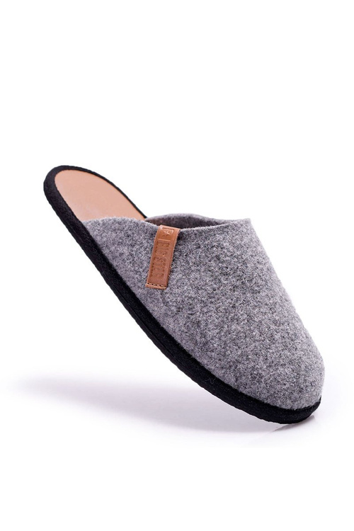 Men's Household Slippers Big Star Grey D167177A