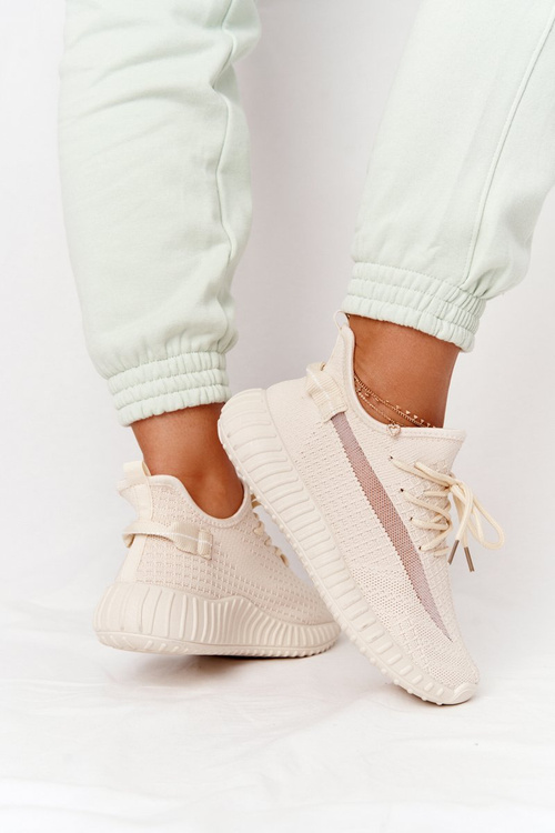 Women's Sport Shoes Sneakers Beige Amazing