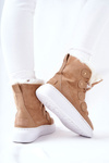 Fleece-lined Boots Beige Hoppy