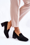 Fashionable Suede Pumps La.Fi 230033B-SU Black
