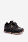Women's Sports Shoes Insulated With Fur On Platform Black Lerisas