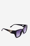 Women's Classic Sunglasses with Decorative Details UV400 Black