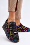 Buty Sportowe Damskie Dżety Czarne GOE LL2N4010