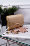 Women's Handbag Gold Lacquered Stylish Clutch Bag