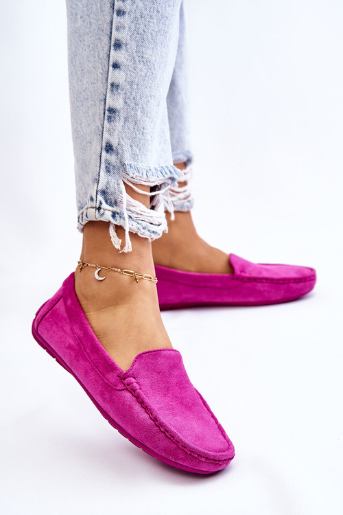 Women’s Loafers Suede Violet Morreno
