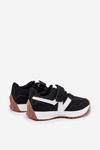 Children's Velcro Sneakers Black Tezzu