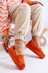 Slip-on Suede Espadrilles Orange Lesley