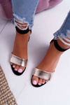 Women's Maciejka Leather Suede Sandals Black 04141-25/00-5