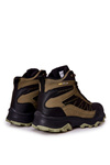High-top Tiered Sports Shoes Khaki Deepmark